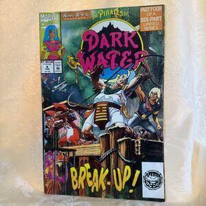 Dark Water #4 Marvel 1992 Hanna Barbera Pirates Comic 90s